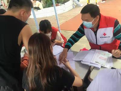 爱相髓,生命相随 --西乡塘区红十字会 开展造血干细胞采集活动