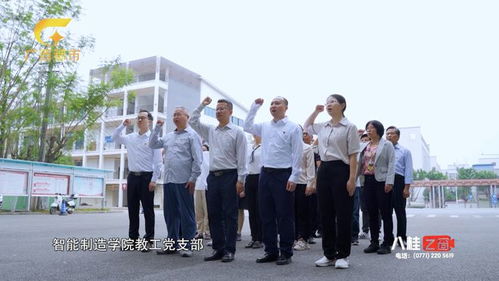 宣传 党旗飘扬风帆劲 智能制造谱新章 南宁职业技术学院智能制造学院教工党支部